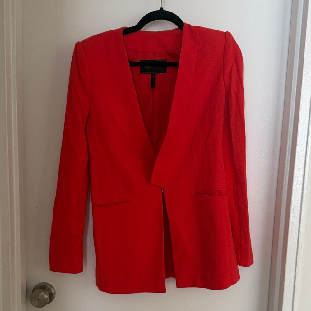 BCBGMaxAzria Bold Red Blazer